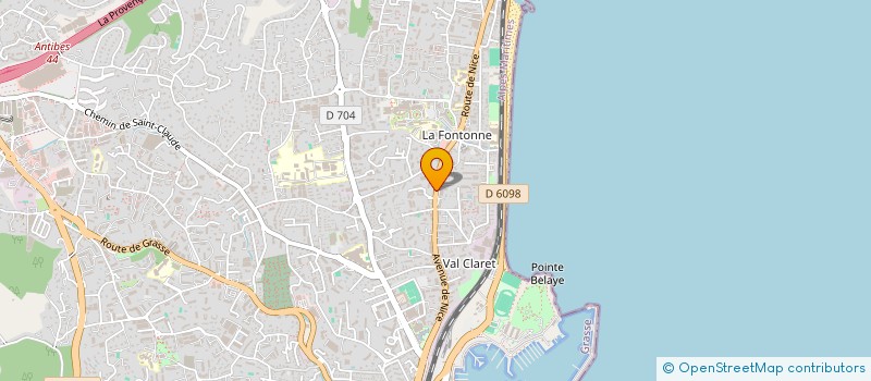 localisation de l'entreprise MADAME KADIATOU KABA à ANTIBES