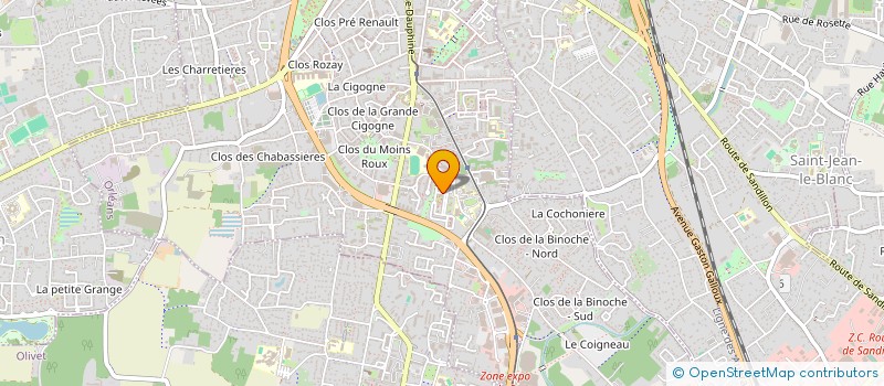localisation de l'entreprise MADAME KADIATOU KOMAH à ORLEANS