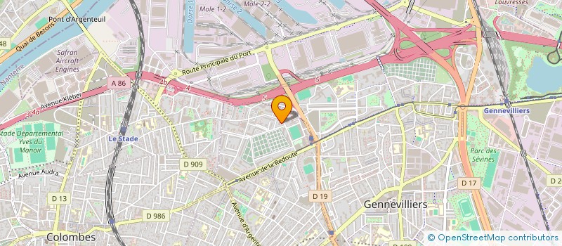localisation de l'entreprise MADAME KADIATOU KOUYATE à ASNIERES-SUR-SEINE