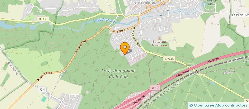 localisation de l'entreprise MADAME KADIATOU LY à SAINT-ARNOULT-EN-YVELINES