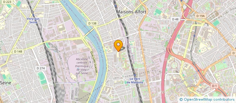 localisation de l'entreprise MADAME KADIATOU SAKHO  ALFORTVILLE