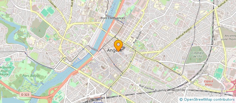 localisation de l'entreprise MADAME KADIATOU SIDIBE à ANGERS