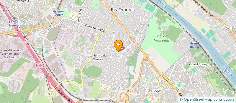 localisation de l'entreprise MADAME KADIDIA BONFOH à RIS-ORANGIS