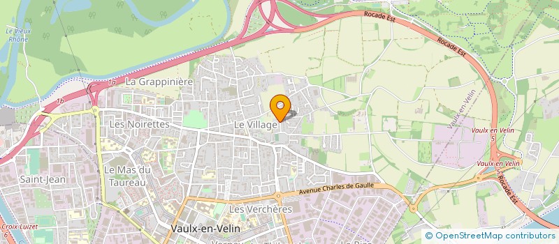 localisation de l'entreprise MADAME KADIDIA CAMARA  VAULX-EN-VELIN