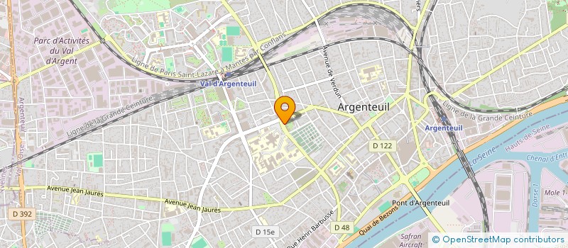 localisation de l'entreprise MADAME KADIDIA DIARRA à ARGENTEUIL