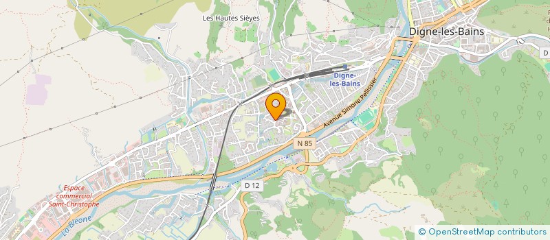localisation de l'entreprise MADAME KADIDIA OUEDRAOGO à DIGNE-LES-BAINS