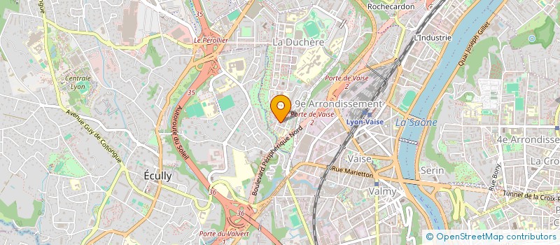 localisation de l'entreprise MADAME KADIDIATOU DIALLO  LYON