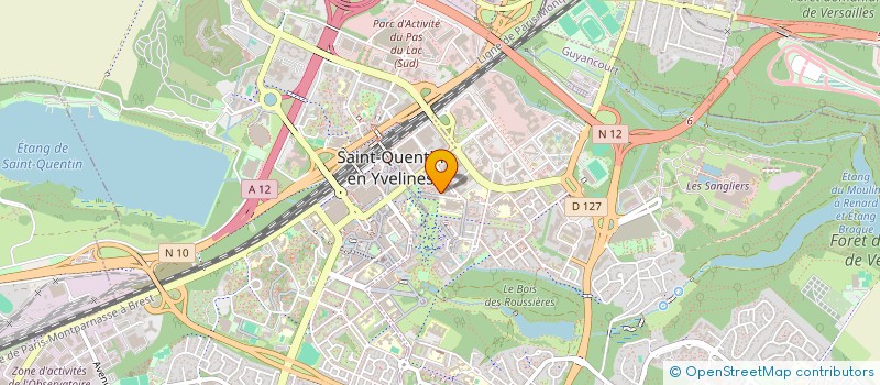 localisation de l'entreprise MADAME KADIDIATOU DIARRA  GUYANCOURT