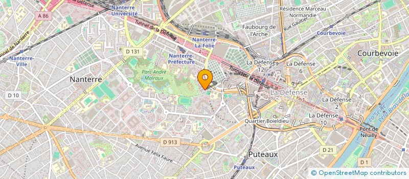 localisation de l'entreprise MADAME KADIDIATOU KADIDIATOU  NANTERRE