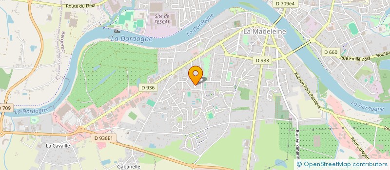 localisation de l'entreprise MADAME KADIDIATOU KANE à BERGERAC