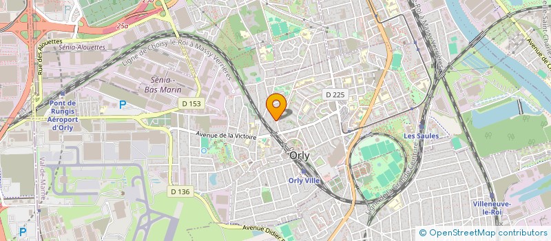 localisation de l'entreprise MADAME KADIDIATOU SY DIALLO  ORLY