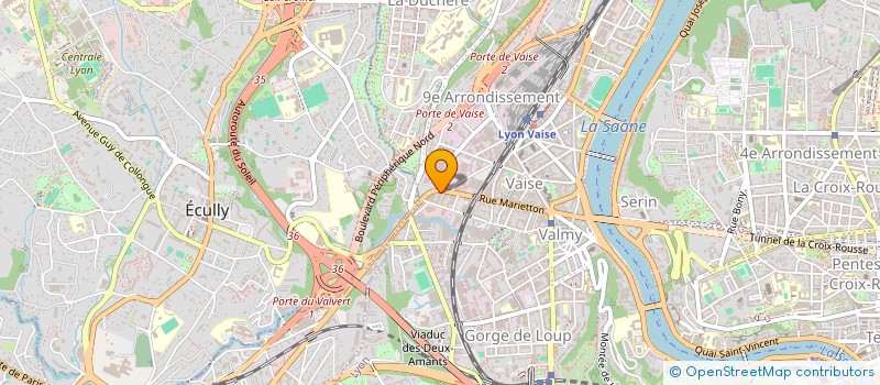 localisation de l'entreprise MADAME KADIDJA BOUMEDIENE  LYON