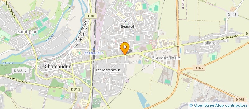 localisation de l'entreprise MADAME KADIDJA KONE à CHATEAUDUN