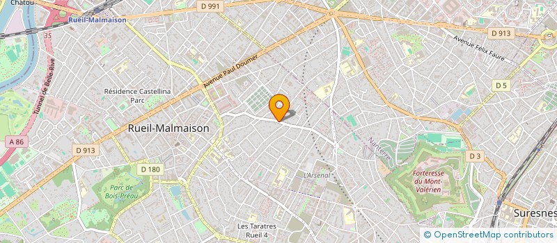 localisation de l'entreprise MADAME KADIGE BOURGI à RUEIL-MALMAISON
