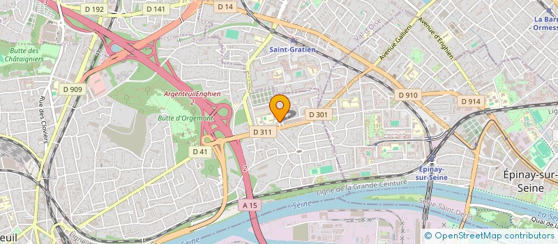 localisation de l'entreprise MADAME KADIJA BAMBA  ARGENTEUIL