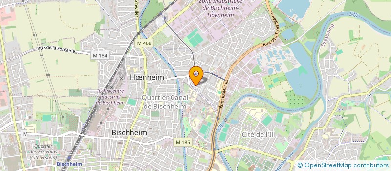 localisation de l'entreprise MADAME KADIJA BOUDJEMA  HNHEIM