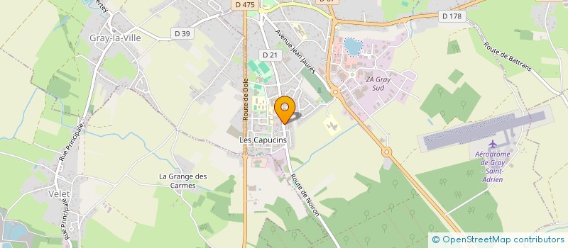 localisation de l'entreprise MADAME KADIJA EL MANSORI  GRAY