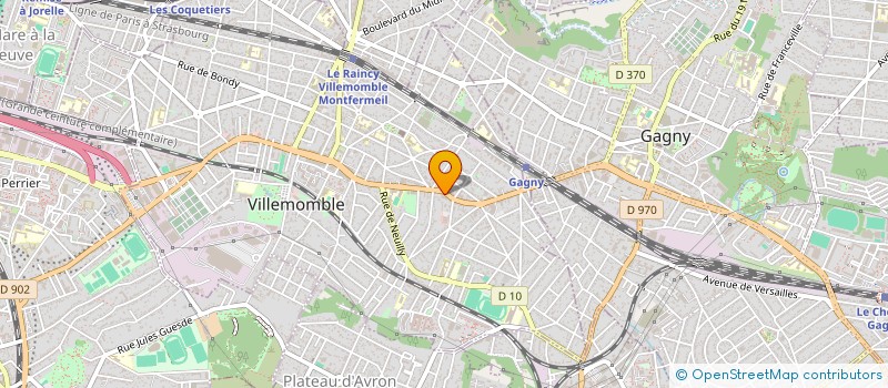 localisation de l'entreprise MADAME KADJIDIA SISSOKHO  VILLEMOMBLE