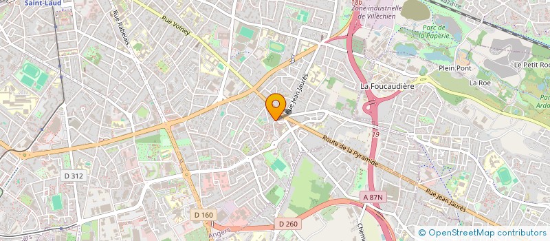 localisation de l'entreprise MADAME KADRA YUUSUF MAXAMED à ANGERS