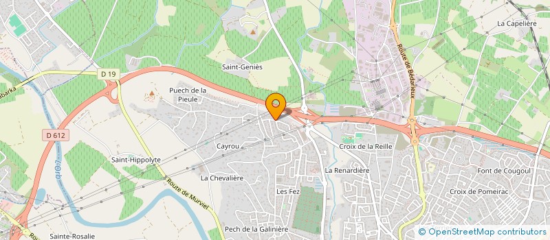 localisation de l'entreprise MADAME KADRIYE INAN à BEZIERS