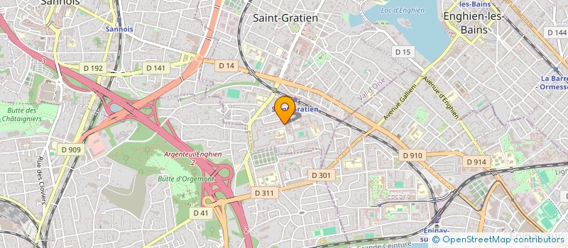 localisation de l'entreprise MADAME KADRIYE OZDEN  SAINT-GRATIEN