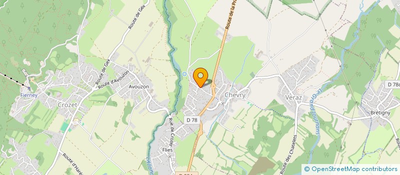 localisation de l'entreprise MADAME KADY OUATTARA  CHEVRY