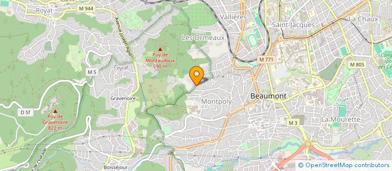 localisation de l'entreprise MADAME KAE TOYOFUKU  CEYRAT