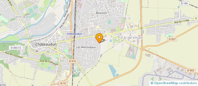 localisation de l'entreprise MADAME KAEL MAKOSSO à CHATEAUDUN