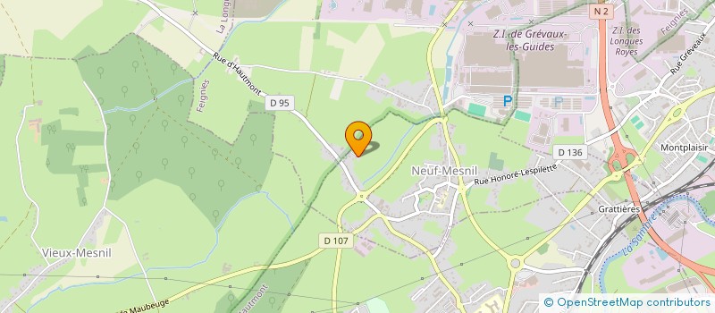 localisation de l'entreprise MADAME KAETLINE MERCIER  NEUF-MESNIL