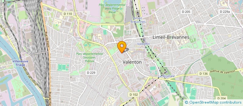 localisation de l'entreprise MADAME KAGNY TOURE  VALENTON