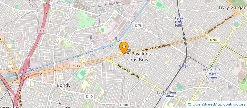 localisation de l'entreprise MADAME KAHENA SAYAD  LES PAVILLONS-SOUS-BOIS