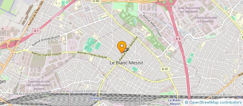 localisation de l'entreprise MADAME KAHINA AIGOUN à LE BLANC-MESNIL