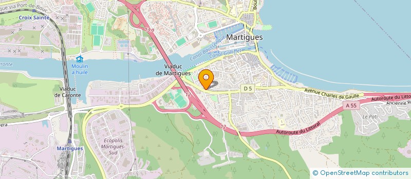localisation de l'entreprise MADAME KAHINA AKERMA à MARTIGUES