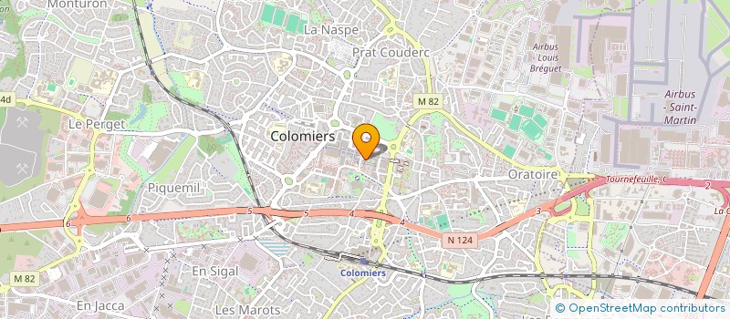 localisation de l'entreprise MADAME KAHINA BABACI à COLOMIERS