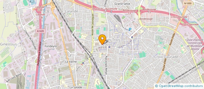 localisation de l'entreprise MADAME KAHINA BENIDIRI  TOULOUSE