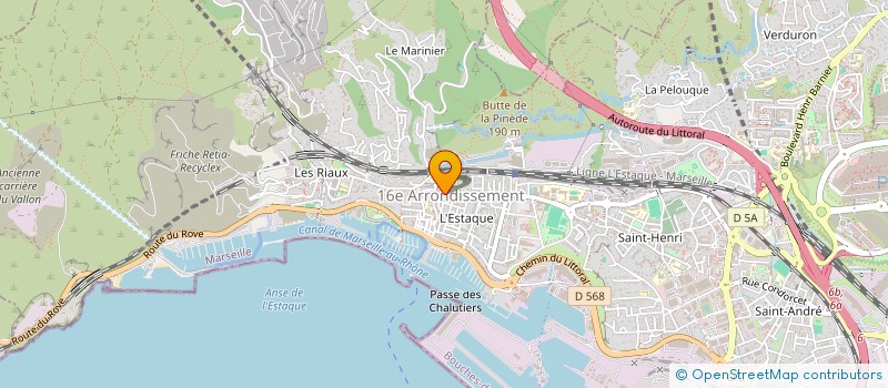 localisation de l'entreprise MADAME KAHINA BENKHANOUCHE à MARSEILLE