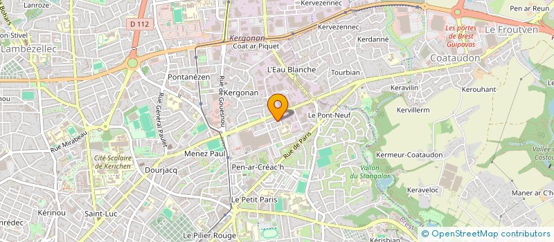 localisation de l'entreprise MADAME KAHINA BENNADJI à BREST