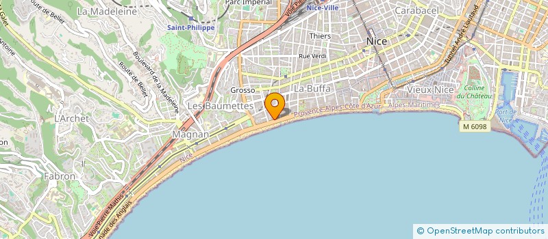 localisation de l'entreprise MADAME KAHINA BERKANI à NICE