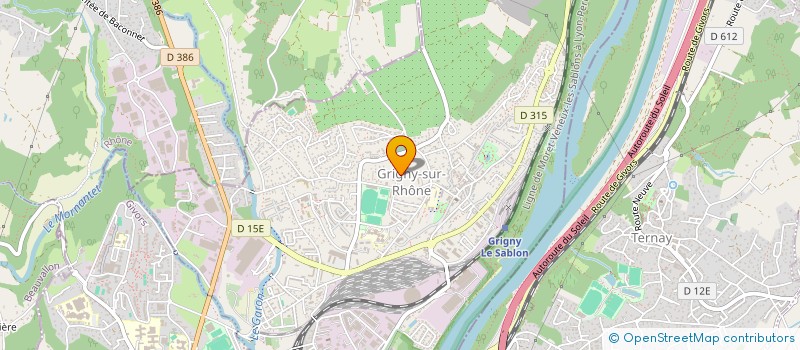 localisation de l'entreprise MADAME KAHINA BEZAOU  GRIGNY