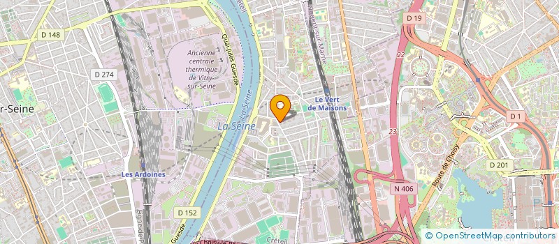 localisation de l'entreprise MADAME KAHINA GOUCEF à ALFORTVILLE