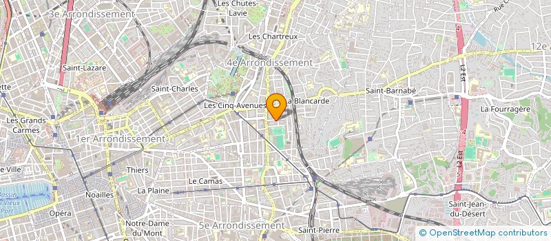 localisation de l'entreprise MADAME KAHINA GUENDOUZ à MARSEILLE