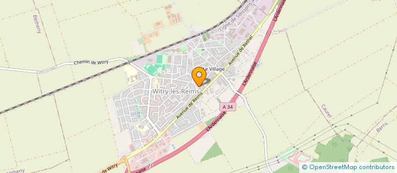 localisation de l'entreprise MADAME KAHINA HARKATI  WITRY-LES-REIMS