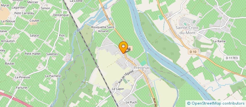 localisation de l'entreprise MADAME KAHINA KADRI  PREIGNAC