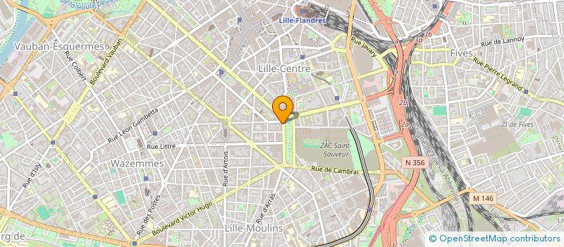 localisation de l'entreprise MADAME KAHINA KHEDJAT à LILLE