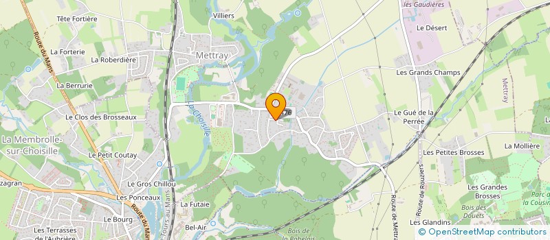 localisation de l'entreprise MADAME KAHINA LATROUS  METTRAY