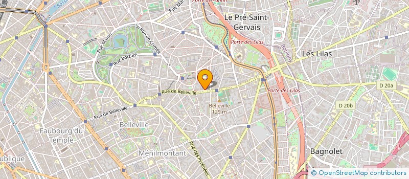 localisation de l'entreprise MADAME KAHINA MEZIANI  PARIS