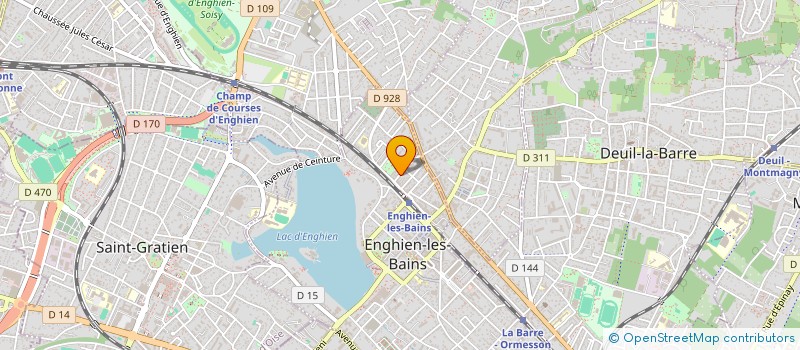 localisation de l'entreprise MADAME KAHINA NAIT ABDESSELAM à ENGHIEN-LES-BAINS