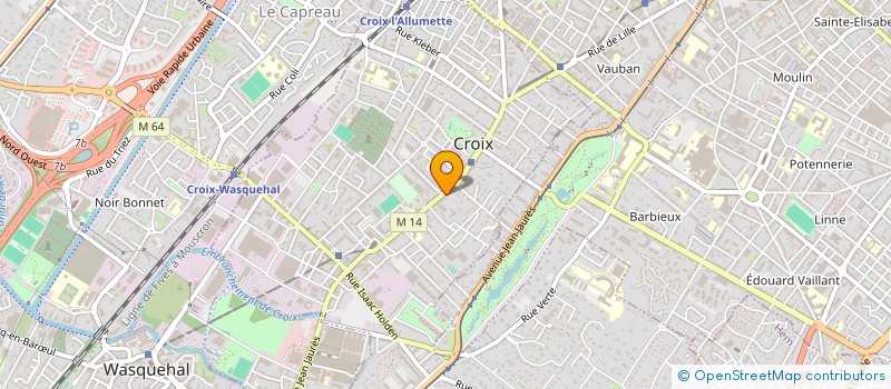 localisation de l'entreprise MADAME KAHINA SI HADJ MOHAND à VILLENEUVE-D'ASCQ