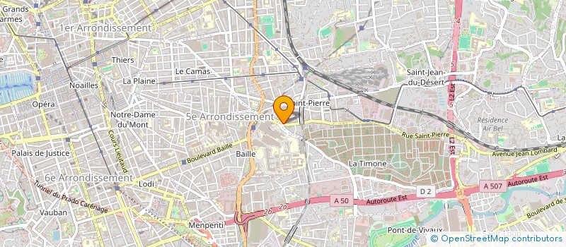localisation de l'entreprise MADAME KAHINA SMATI à MARSEILLE