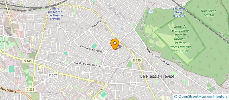 localisation de l'entreprise MADAME KAHINA TOUIL à CHAMPIGNY-SUR-MARNE